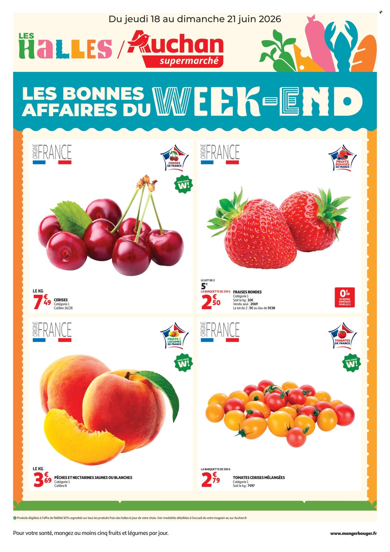Catalogue Auchan - 18/06/2026 - 21/06/2026. Page 1