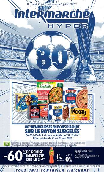 Catalogue Intermarché Hyper - 23/06/2026 - 05/07/2026.
