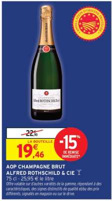 AOP Champagne Brut Alfred Rothschild & Cie