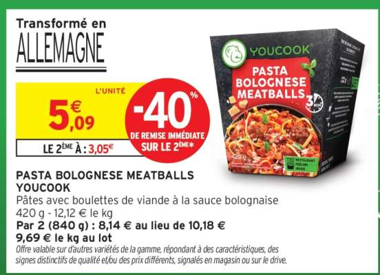 PASTA BOLOGNESE MEATBALLS