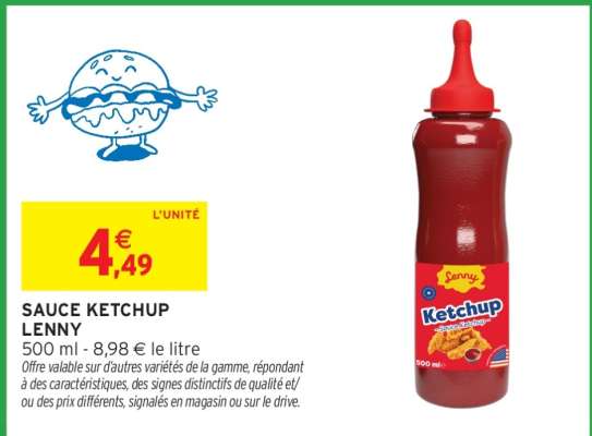 SAUCE KETCHUP LENNY