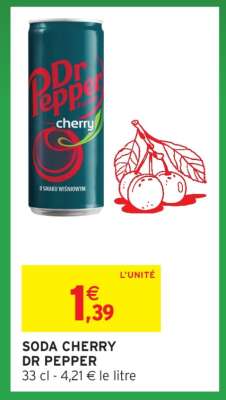 SODA CHERRY DR PEPPER