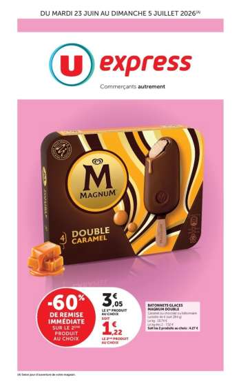 Catalogue U express - 23/06/2026 - 05/07/2026.