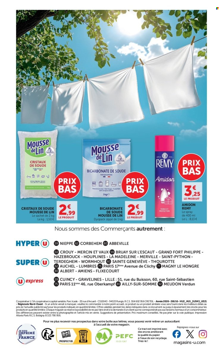 Catalogue Magasins U - 23/06/2026 - 05/07/2026. Page 24