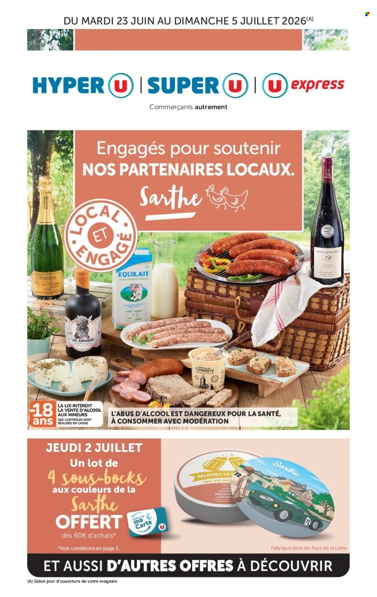 Catalogue Magasins U - 23/06/2026 - 05/07/2026. Page 1