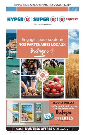 Catalogue Magasins U - 23/06/2026 - 05/07/2026.