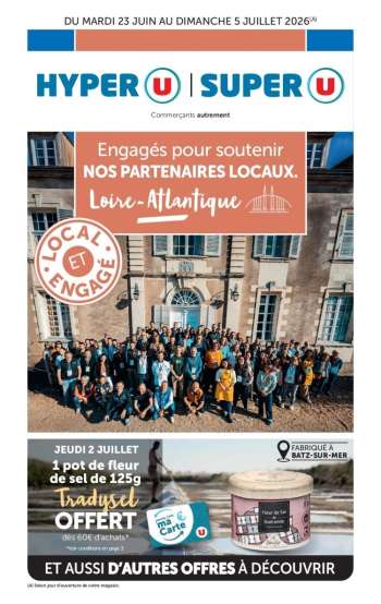 Catalogue Magasins U - 23/06/2026 - 05/07/2026.
