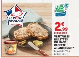 VERITABLES RILLETTES DU MANS RECETTE A L'ANCIENNE