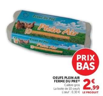 OEUFS PLEIN AIR FERME DU PRÉ