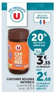 CHICOREE SOLUBLE NATURE U