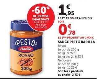 SAUCE PESTO BARILLA