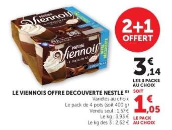 Le Viennois «Offre Découverte» NESTLÉ