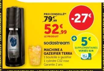 Sodastream Machine à Gazéifier Terra
