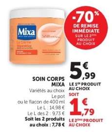 Soin Corps Mixa