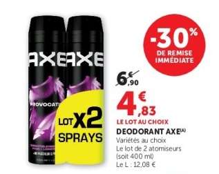 DÉODORANT "AXE"