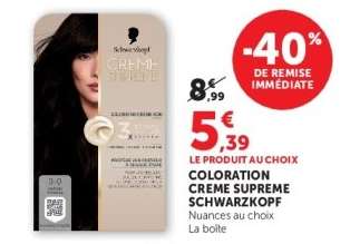 Coloration Crème Suprême SCHWARZKOPF