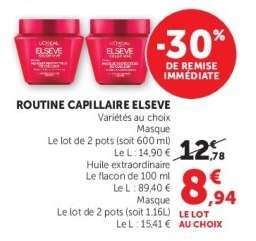 Routine Capillaire Elseve
