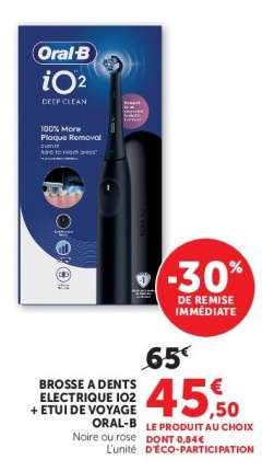 Brosse à dents électrique iO2 + étui de voyage Oral-B