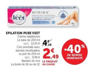 EPILATION PURE VEET