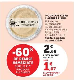 HOUMOUS EXTRA L'ATELIER BLINI