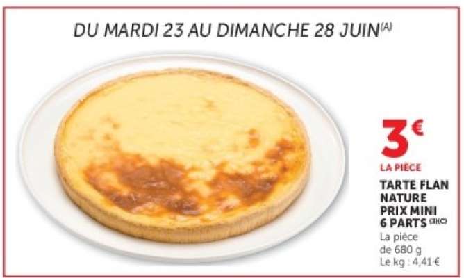 TARTE FLAN NATURE