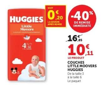 Couches Little Movers HUGGIES