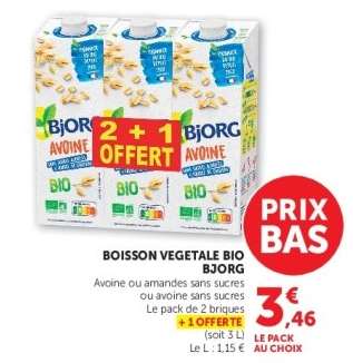 BOISSON VÉGÉTALE BIO “BJORG”