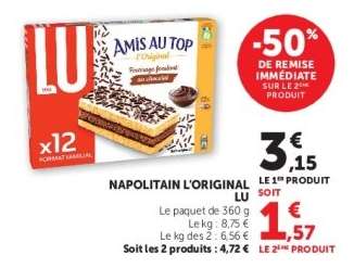 Napolitain L'original Lu