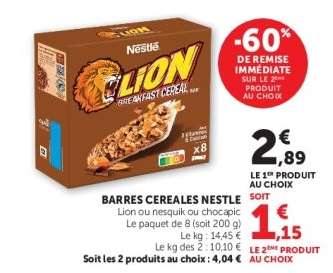 BARRES CEREALES NESTLE