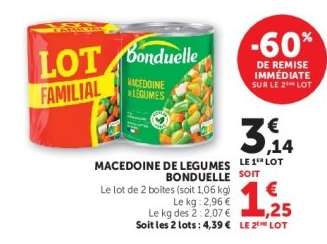 Macédoine De Légumes Bonduelle
