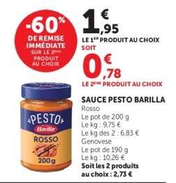 Sauce Pesto Barilla Rosso