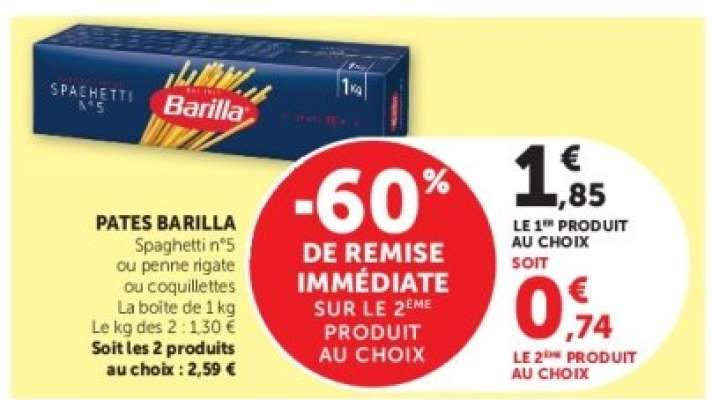 PÂTES "BARILLA"