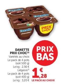 DANETTE "Prix Choc"