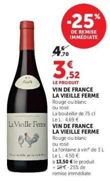 Vin de France La Vieille Ferme