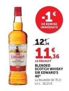 Blended Scotch Whisky Sir Edward's 40°