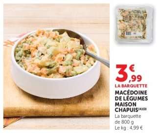 MACÉDOINE DE LÉGUMES MAISON CHAPUIS
