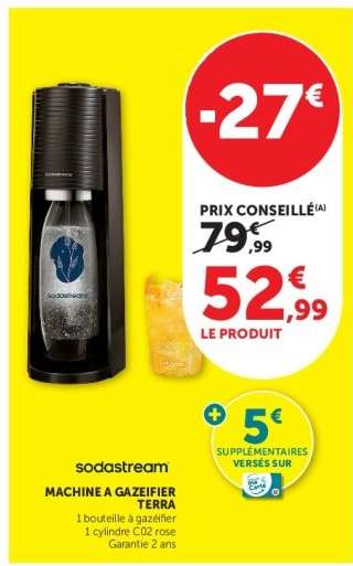 Sodastream Machine à Gazéifier Terra