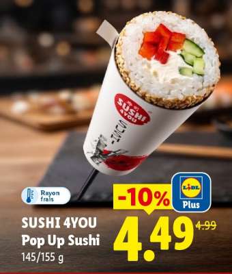 SUSHI 4YOU Pop Up Sushi