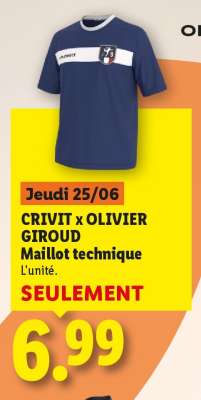 CRIVIT x OLIVIER GIROUD