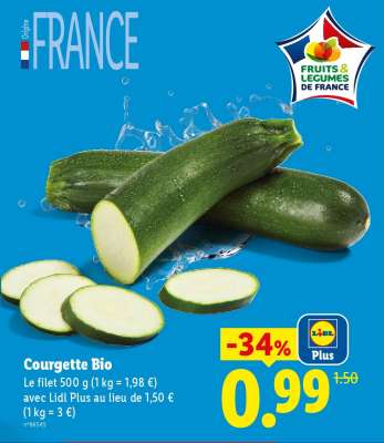Courgette Bio