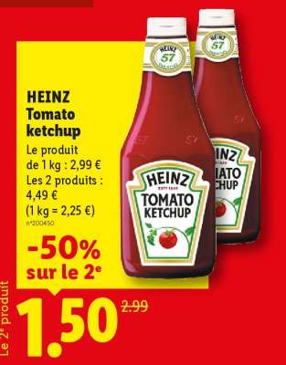 HEINZ Tomato ketchup