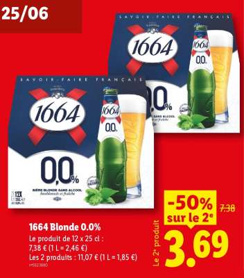 1664 BLONDE 0,0°