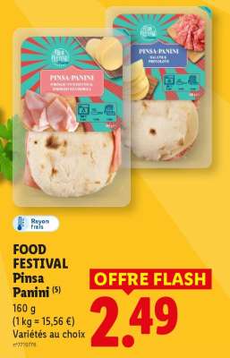 FOOD FESTIVAL Pinsa Panini