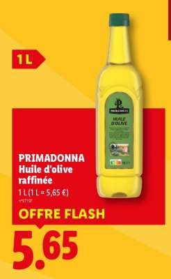 PRIMADONNA Huile d'olive raffinée