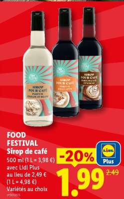 Sirop de café