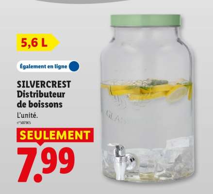 SILVERCREST Distributeur de boissons
