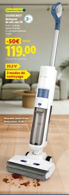 SILVERCREST Nettoyeur de sols sans fil