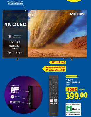 PHILIPS Smart TV QLED 4K
