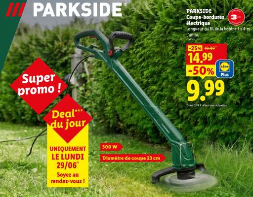 PARKSIDE Coupe-bordures électrique