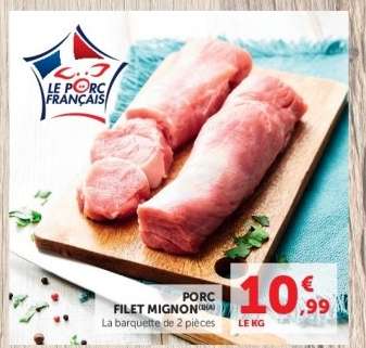Porc : Filet Mignon